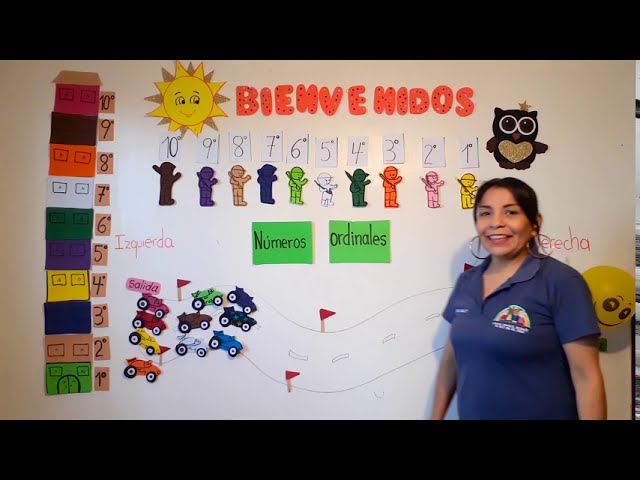 actividades con numeros ordinales