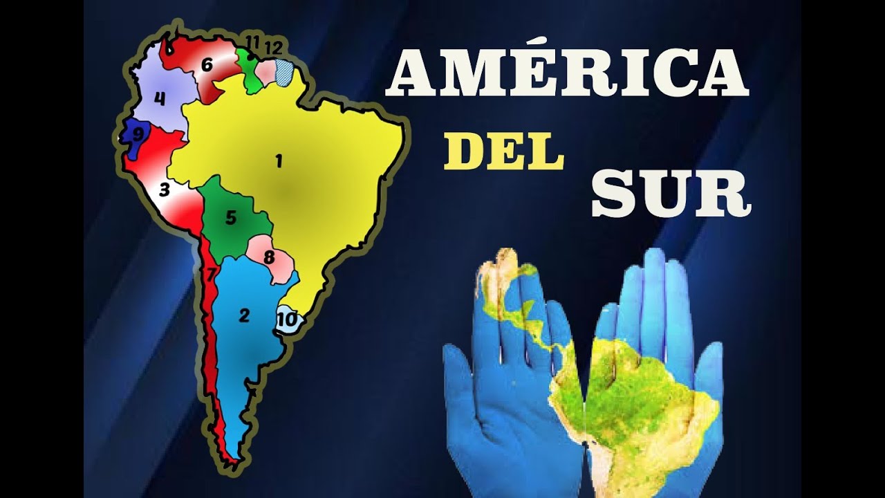 america del sur mapa interactivo