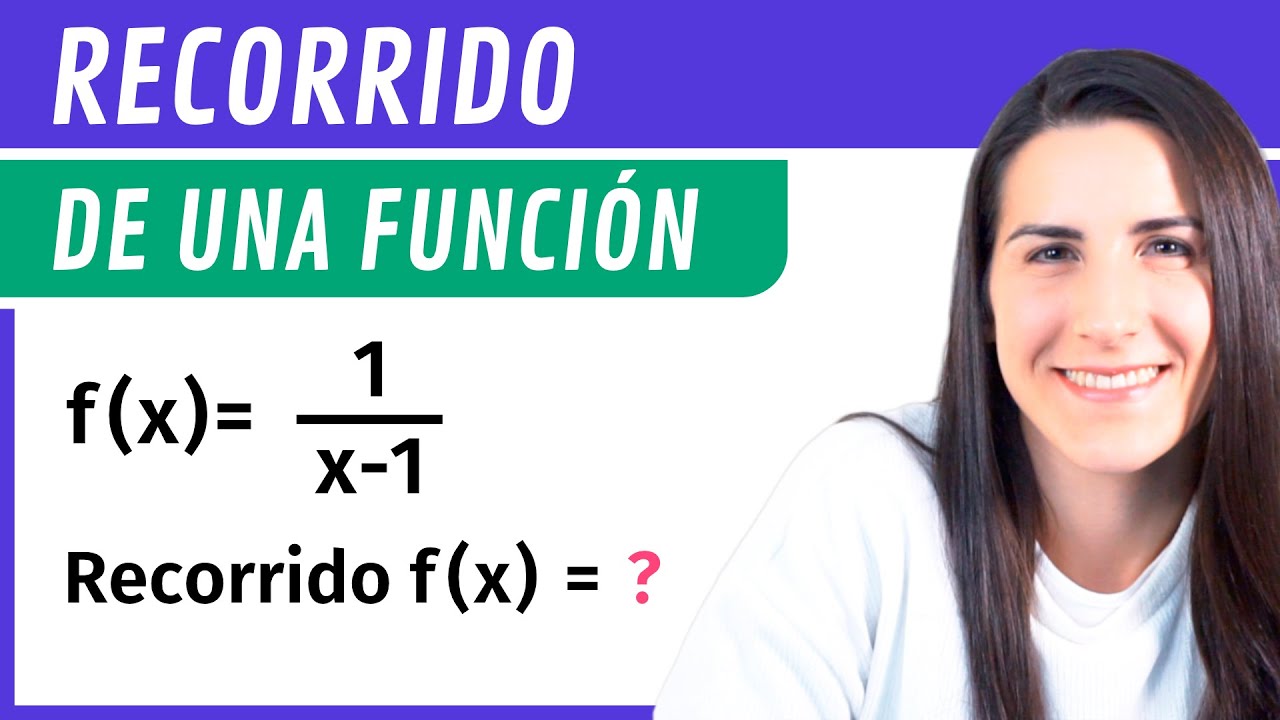 calcular el recorrido de una funcion