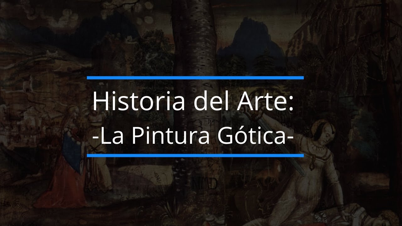 caracteristicas de la pintura gotica