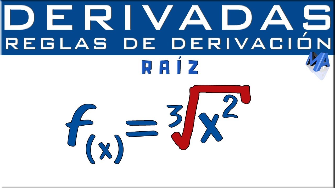 como se deriva una raiz