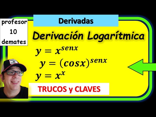 derivada potencial exponencial