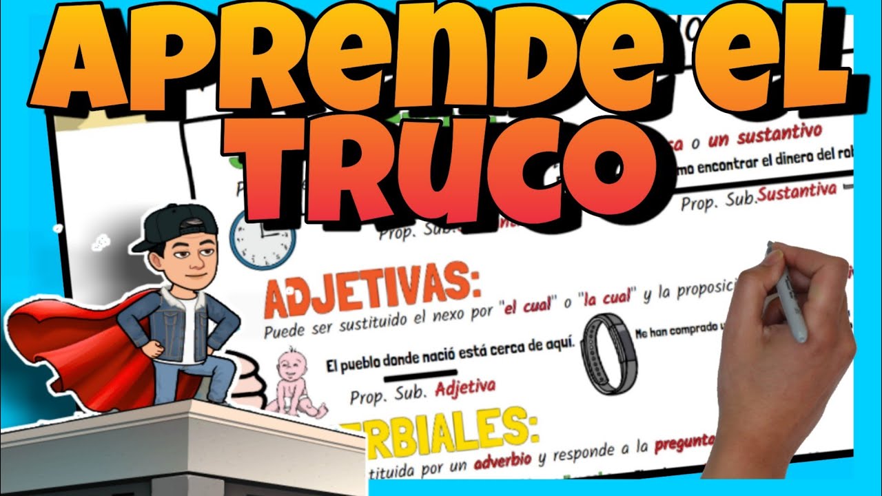 ejercicios de oraciones subordinadas sustantivas y adjetivas