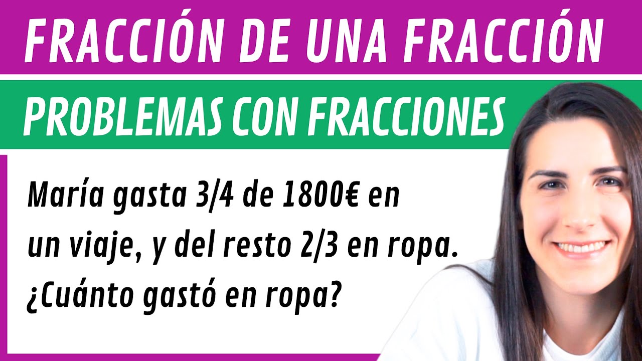 ejercicios fracciones 3 eso
