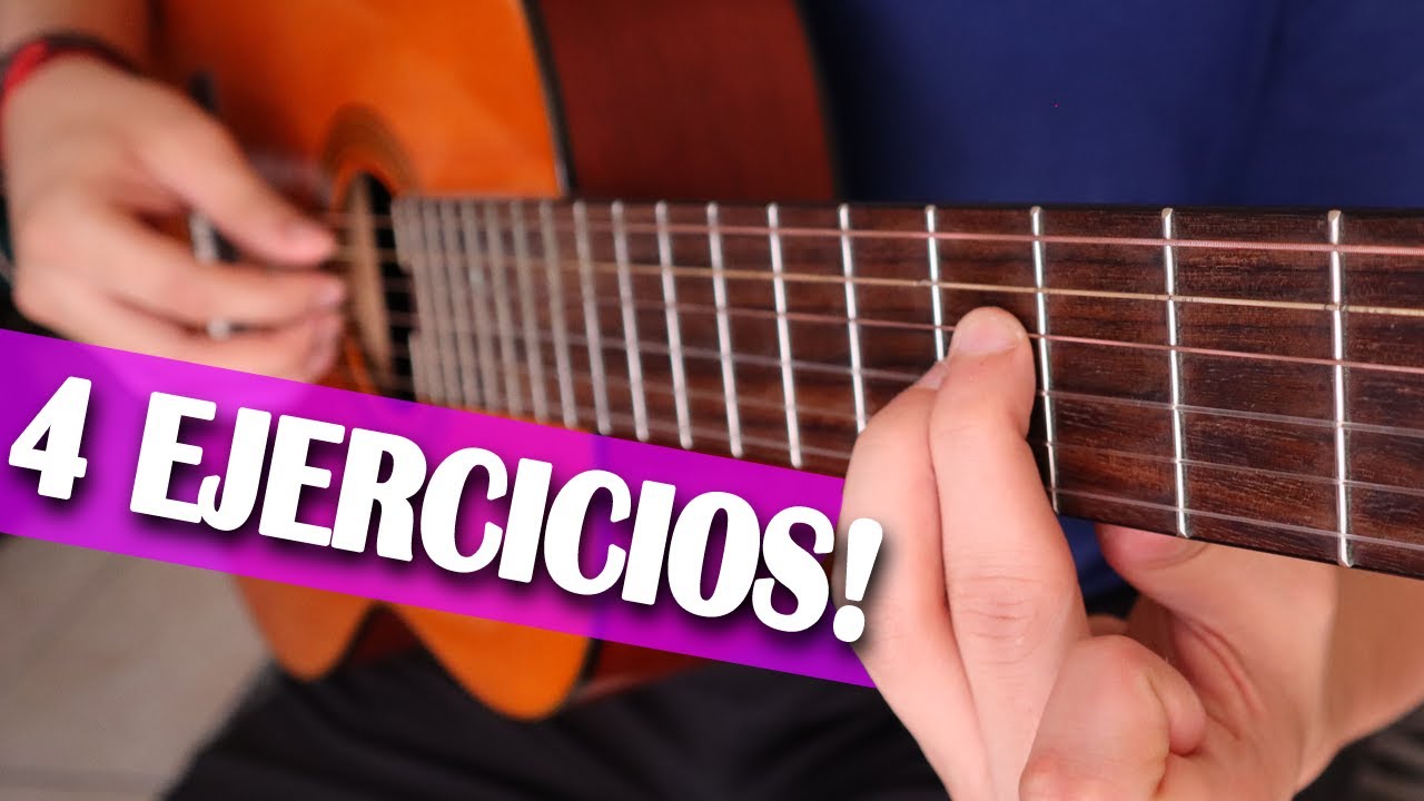 ejercicios guitarra principiantes
