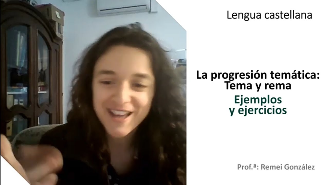 ejercicios tema y rema selectividad
