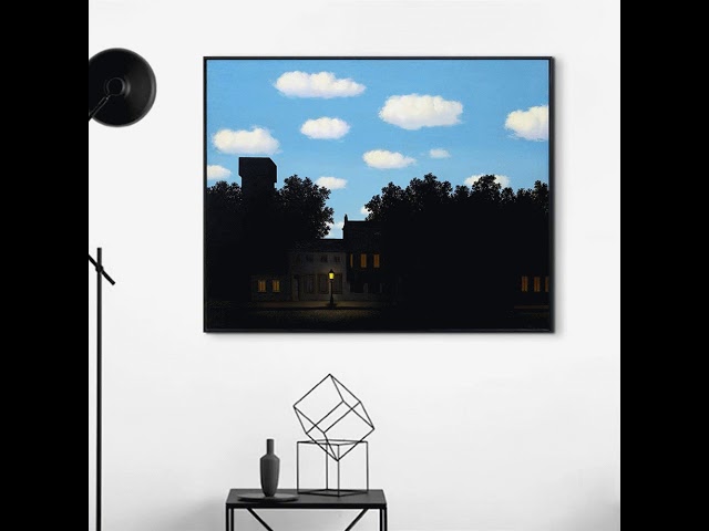el imperio de la luz magritte