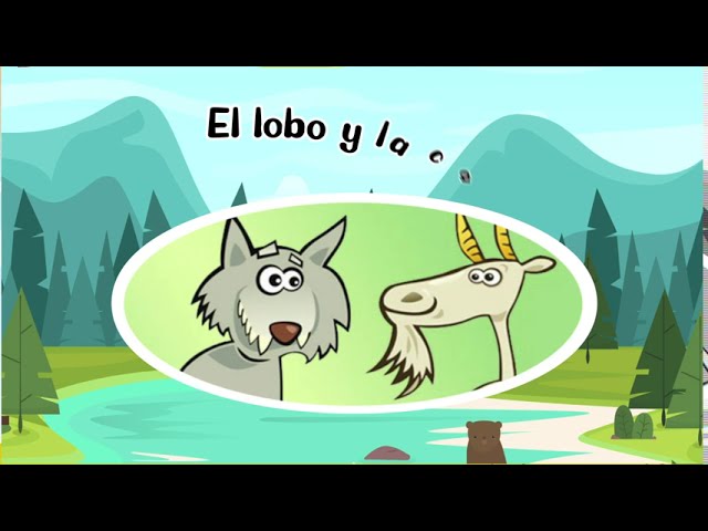 fábulas el lobo y la cabra
