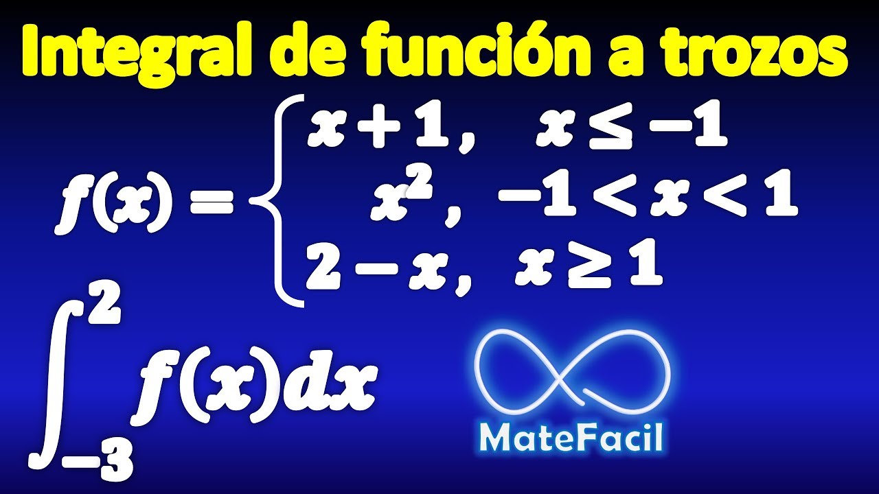 integral a trozos