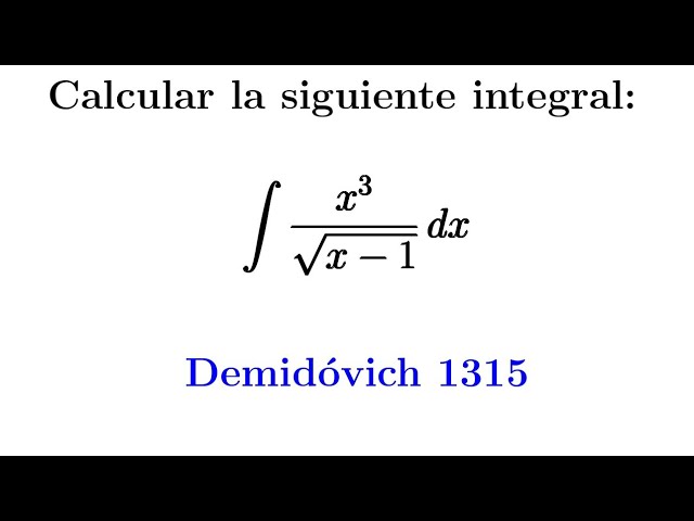 integral irracional