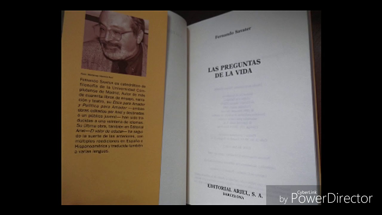 las preguntas de la vida resumen por capitulos