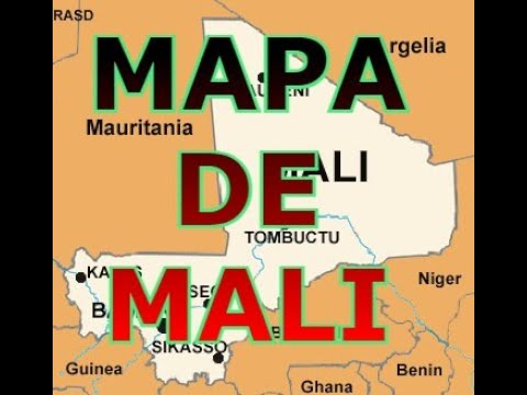 mapas de mali