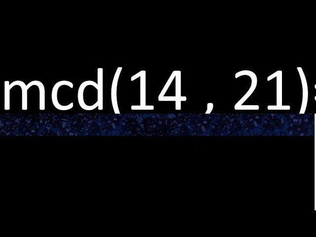 mcd de 14 y 21