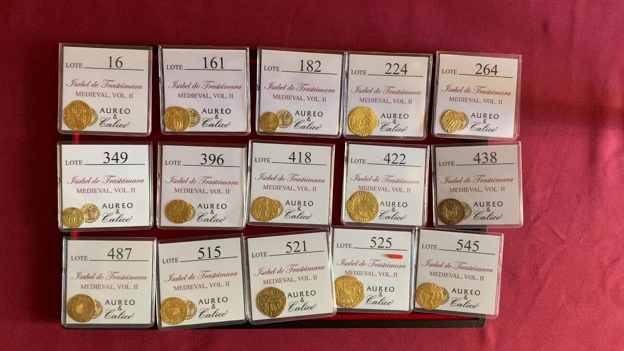 moneda de oro española antigua