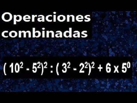 operacion combinada con potencias