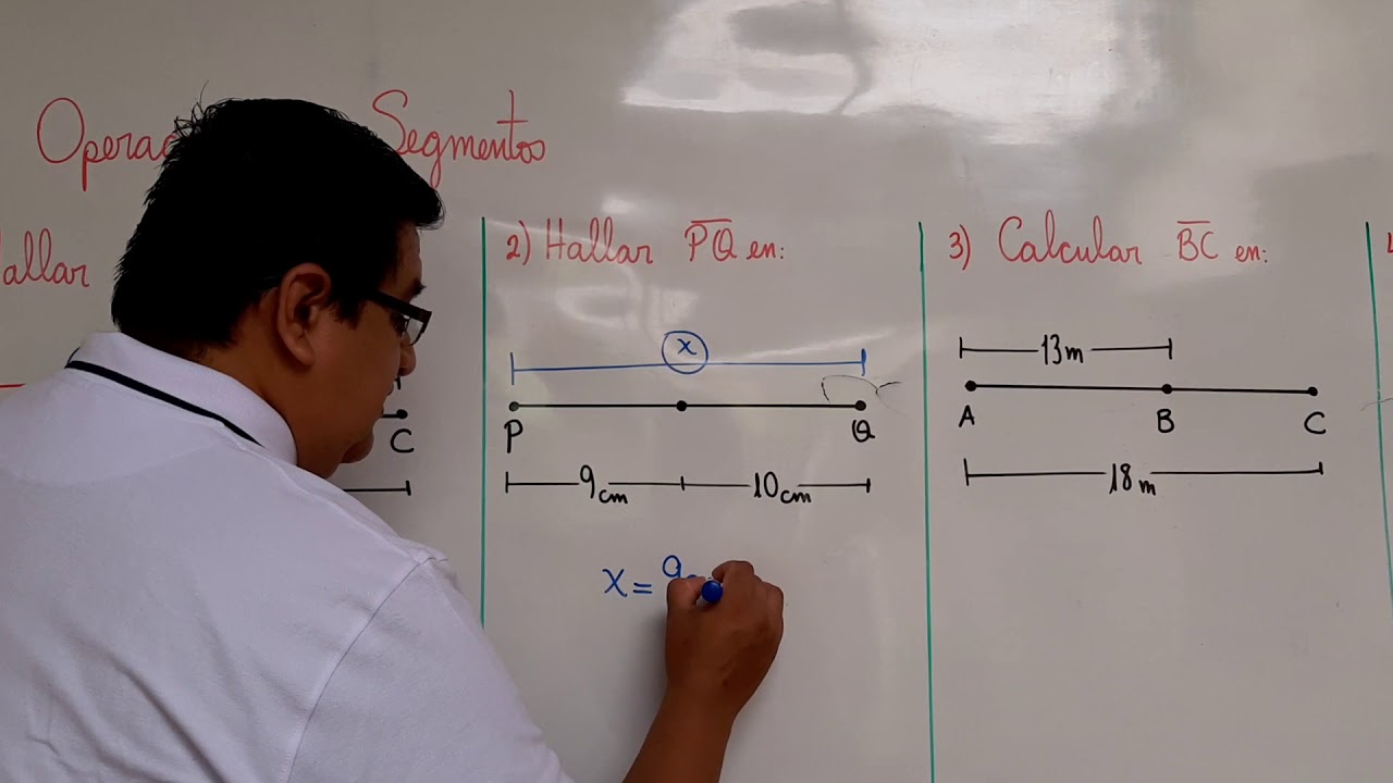 operaciones con segmentos