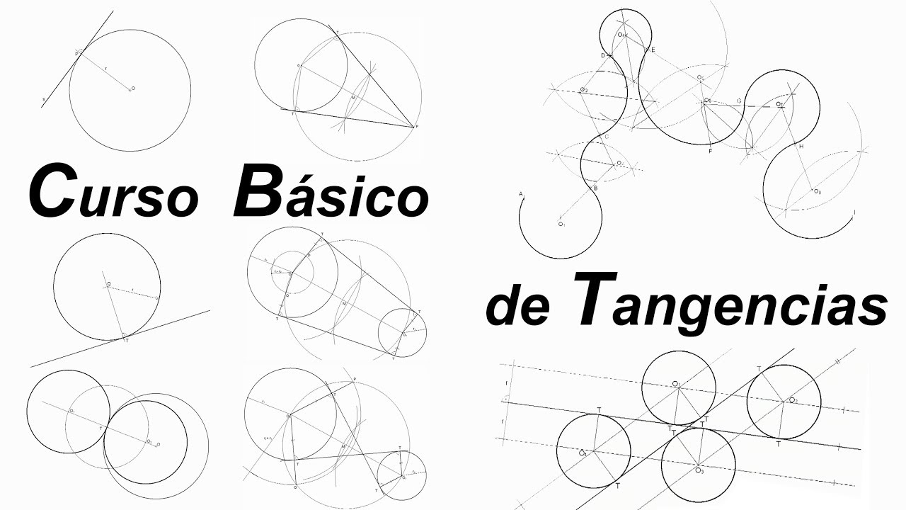 tangencias ejercicios