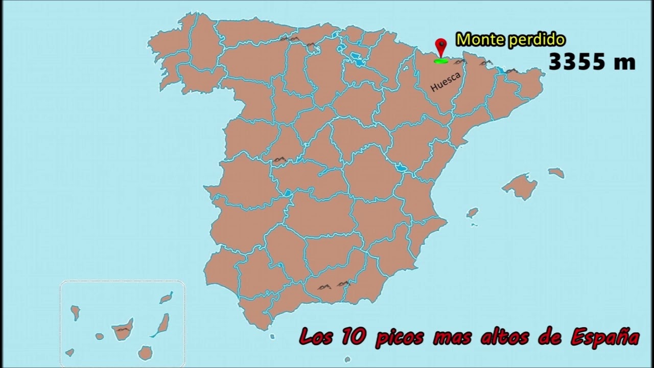10 picos mas altos de españa