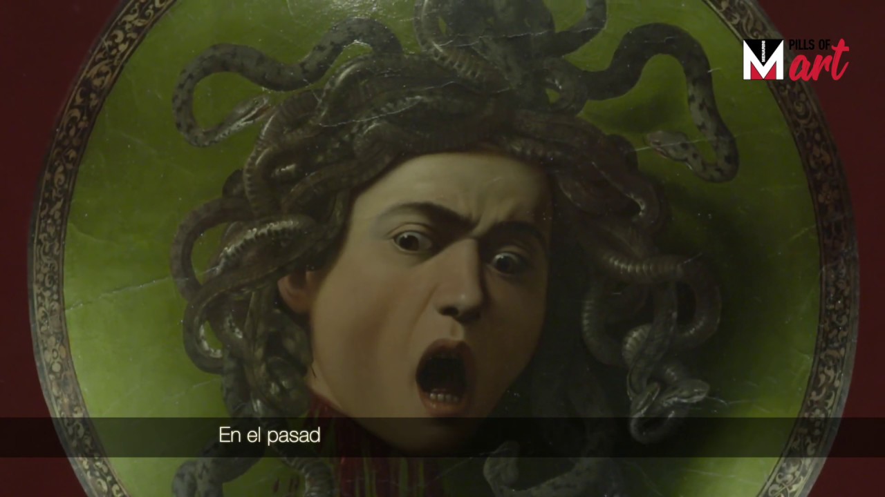 cabeza medusa caravaggio