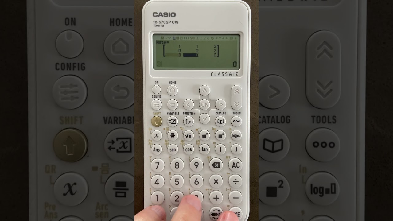calculador determinantes