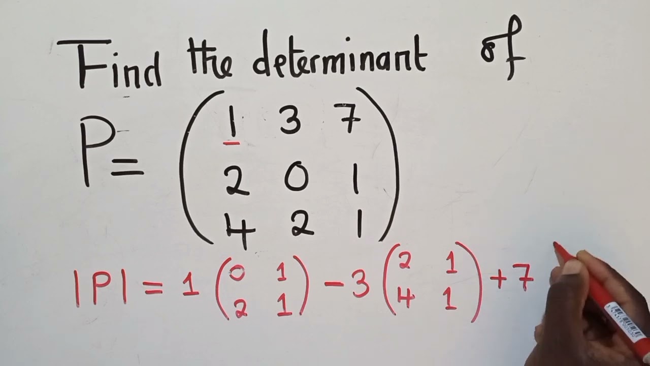 calcular determinante online