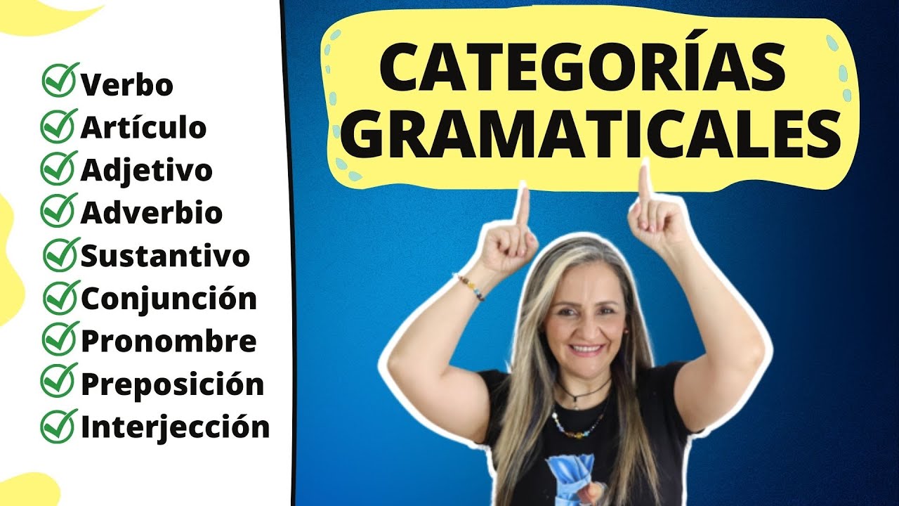 categorías gramaticales ejercicios resueltos