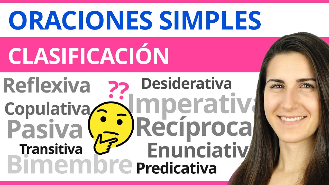 como clasificar una oracion