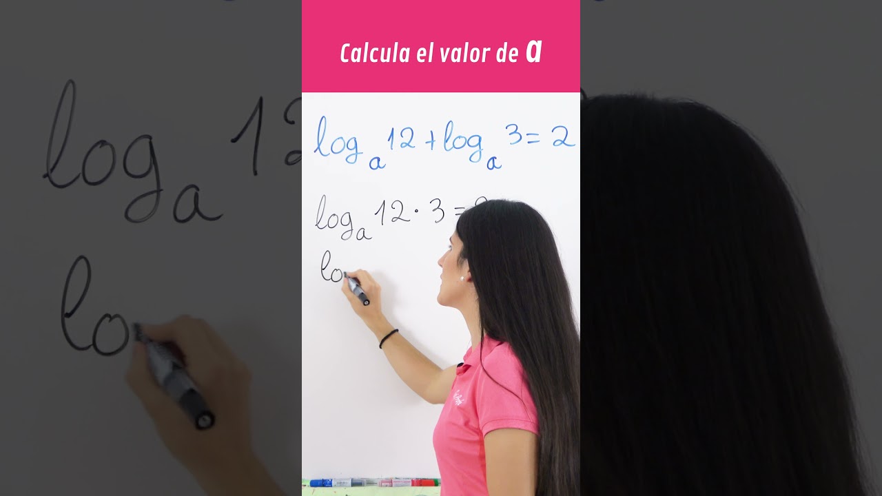 como hallar la base de un logaritmo