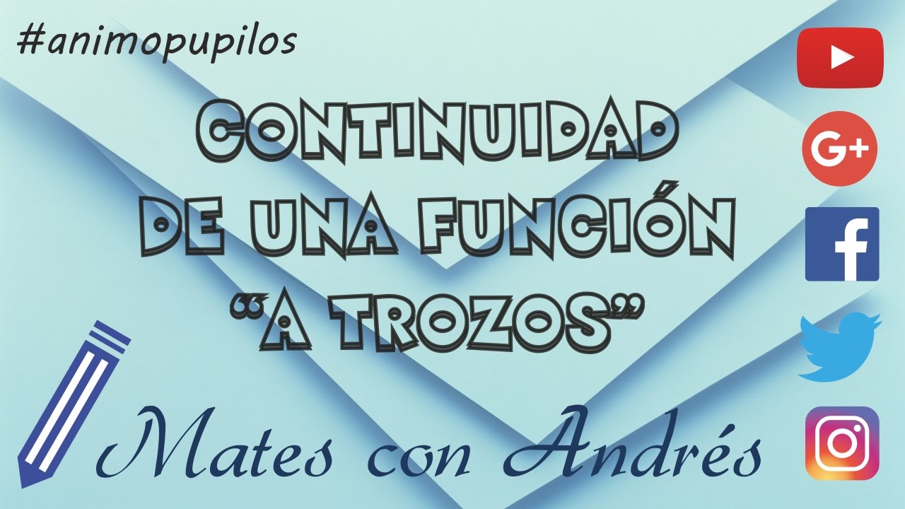 continuidad de una función a trozos