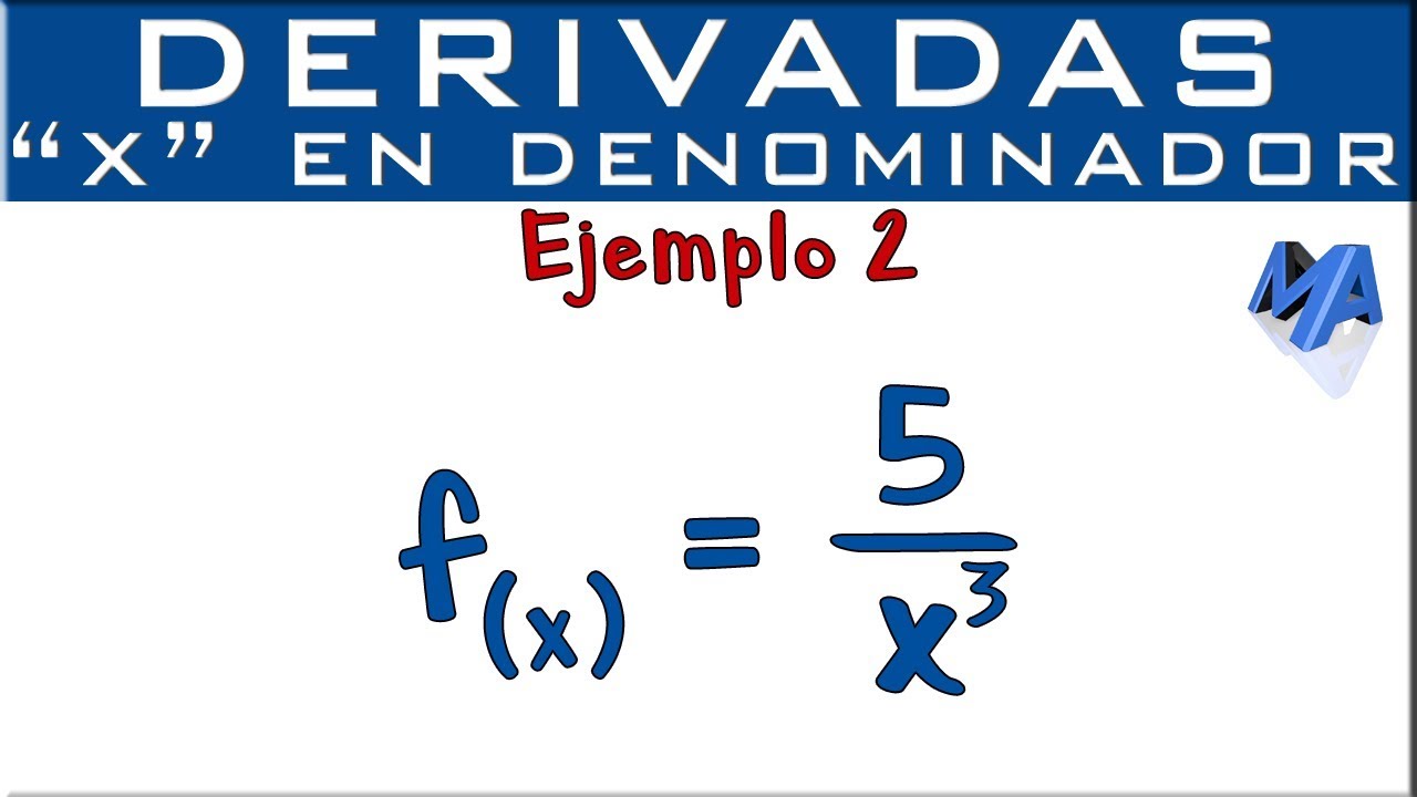 derivada de la fraccion