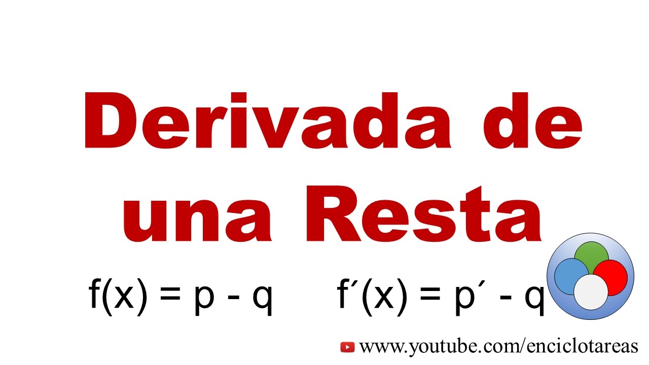 derivada de una resta
