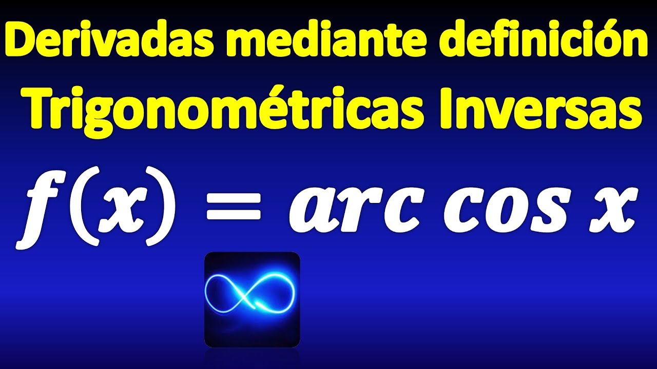 derivadas de arcocoseno