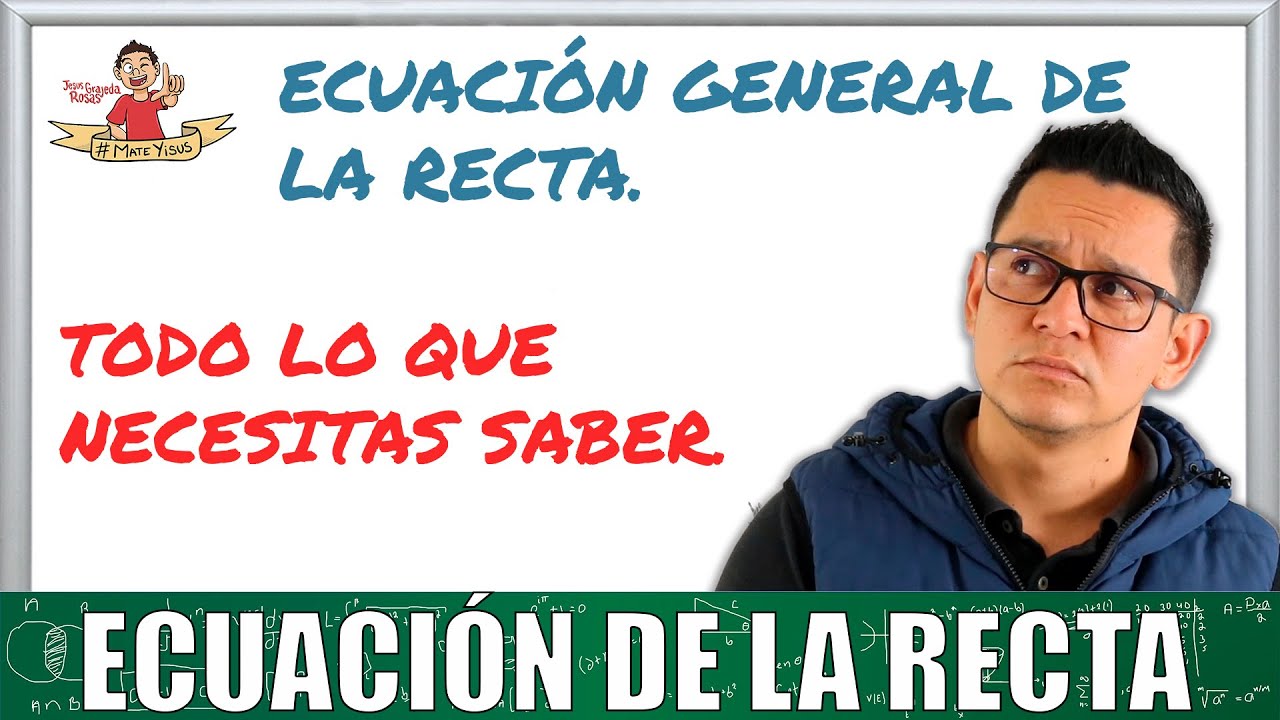 ecuaciones de la recta ejercicios resueltos