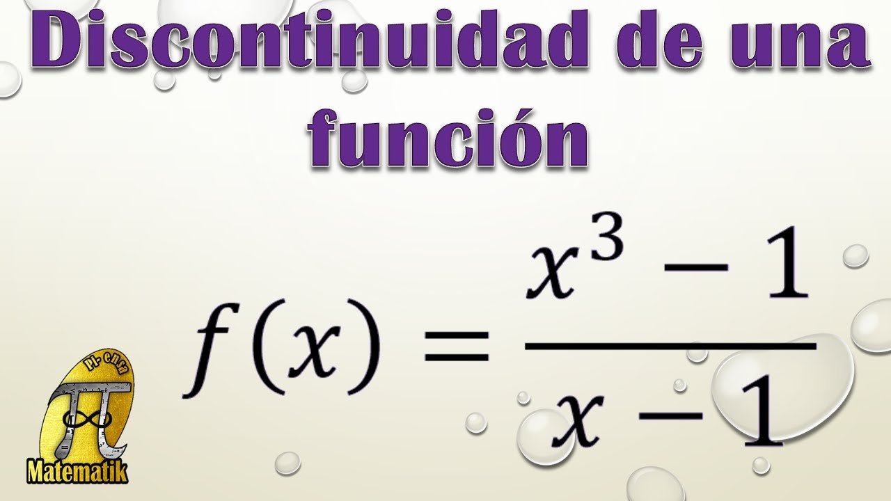 ejemplos de funcion discontinua