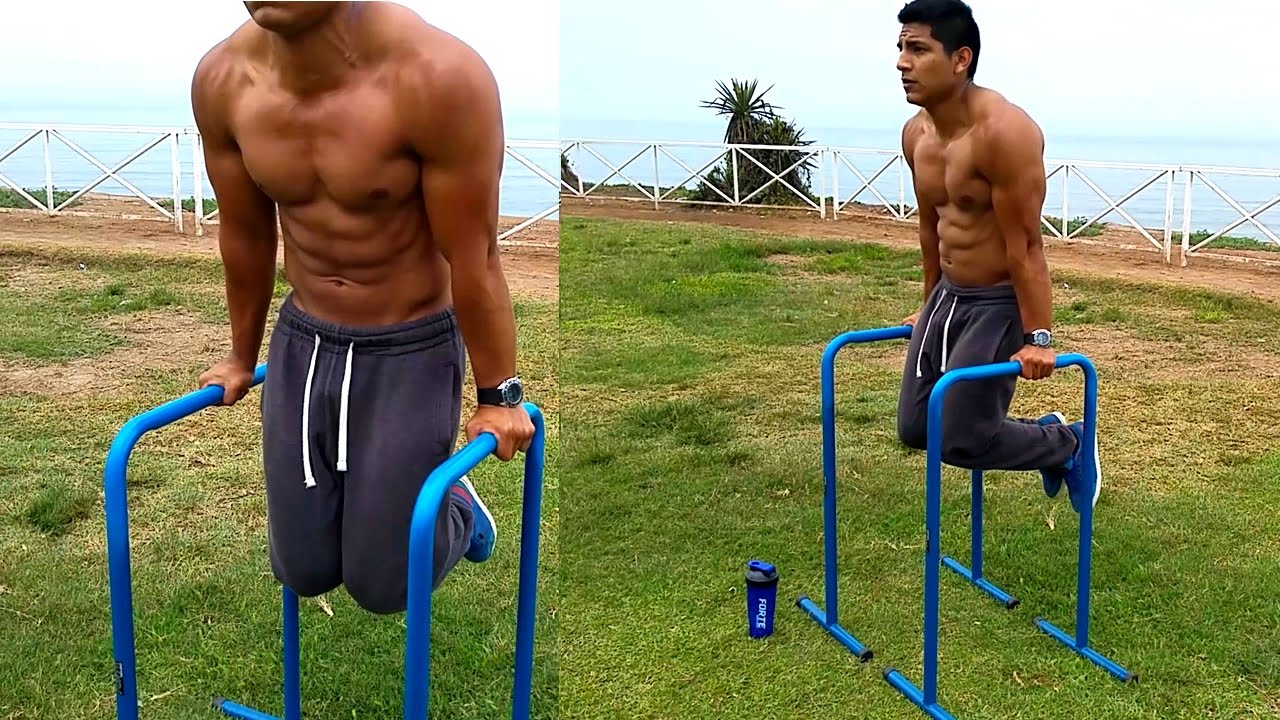 ejercicio con paralelas