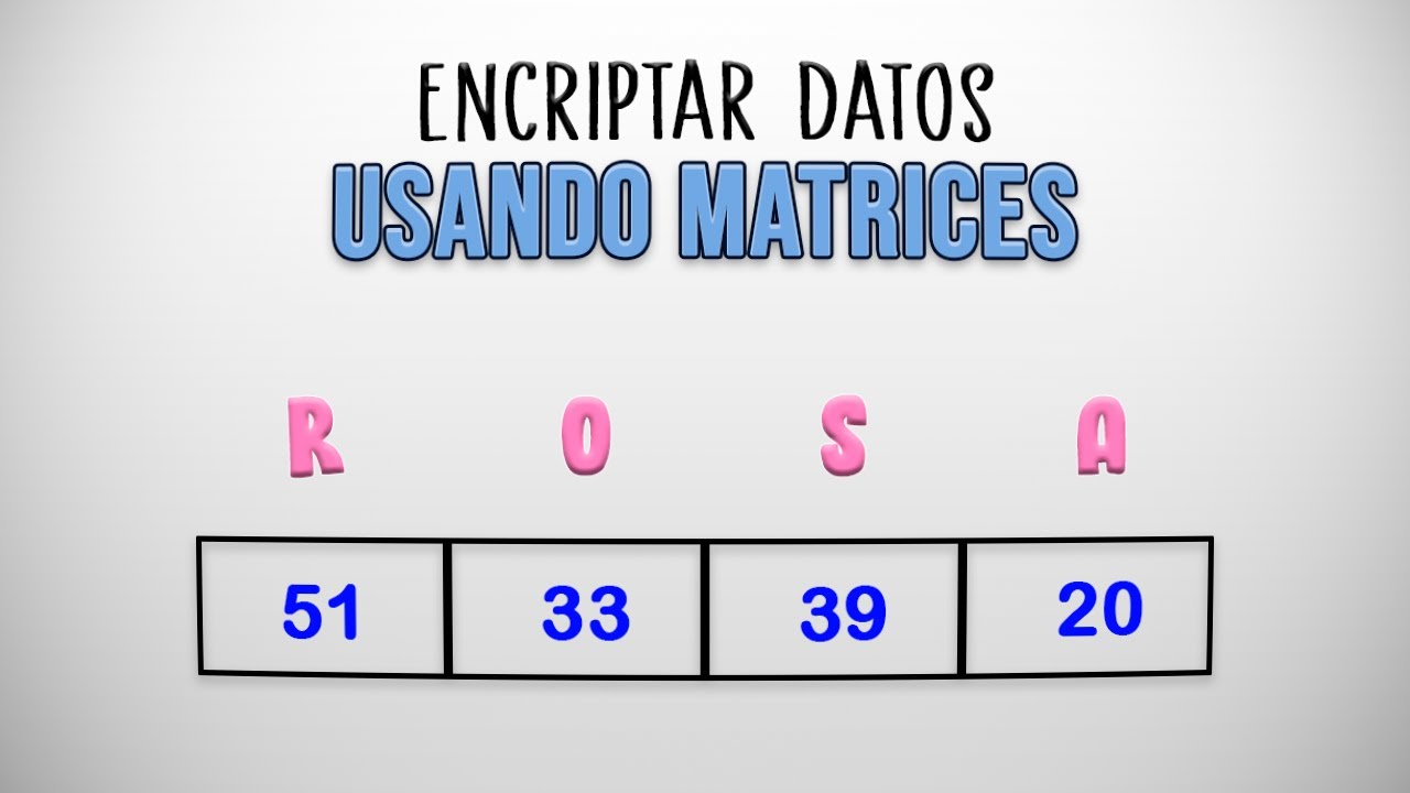 ejercicios de criptografía con matrices resueltos