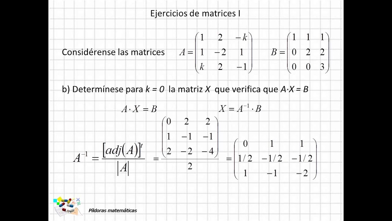 ejercicios de matrices