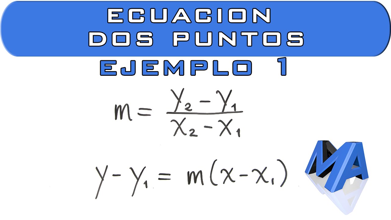 ejercicios ecuacion de la recta