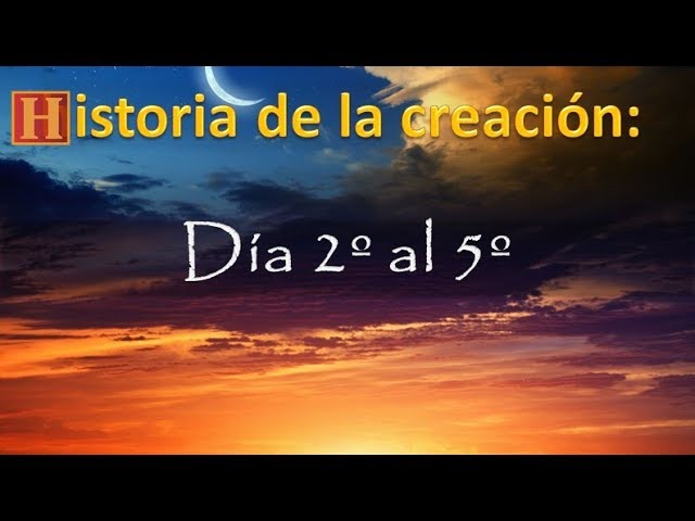 el quinto día que creó dios