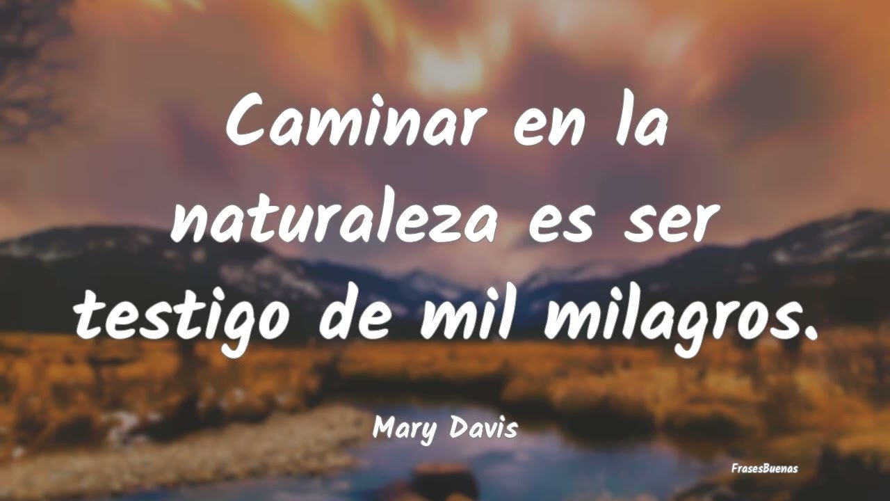 frases senderismo