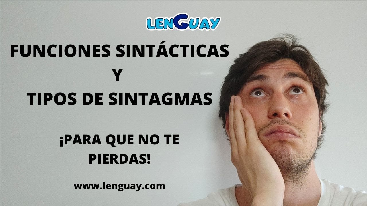 funciones sintacticas ejercicios