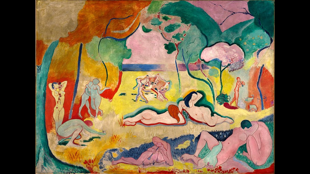 la alegría de vivir matisse comentario