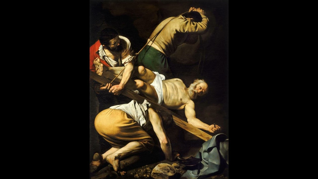 la crucifixión de san pedro caravaggio