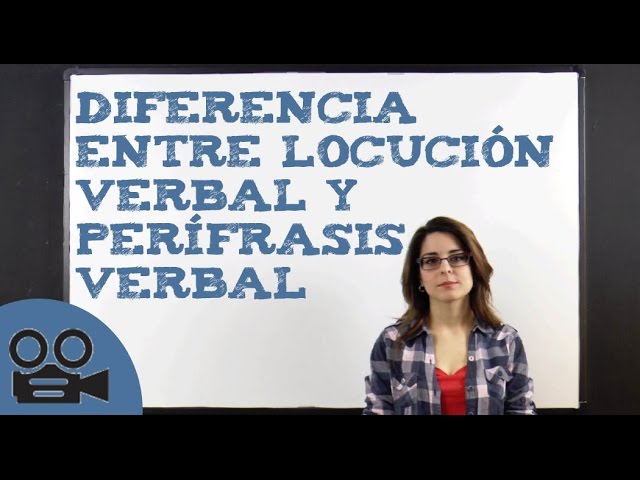 locuciones y perifrasis