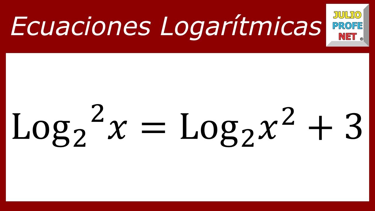 logaritmos al cuadrado