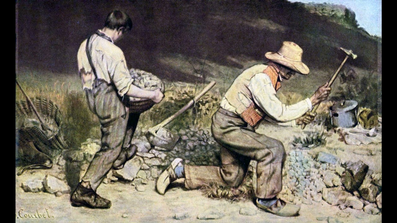 los picapedreros courbet