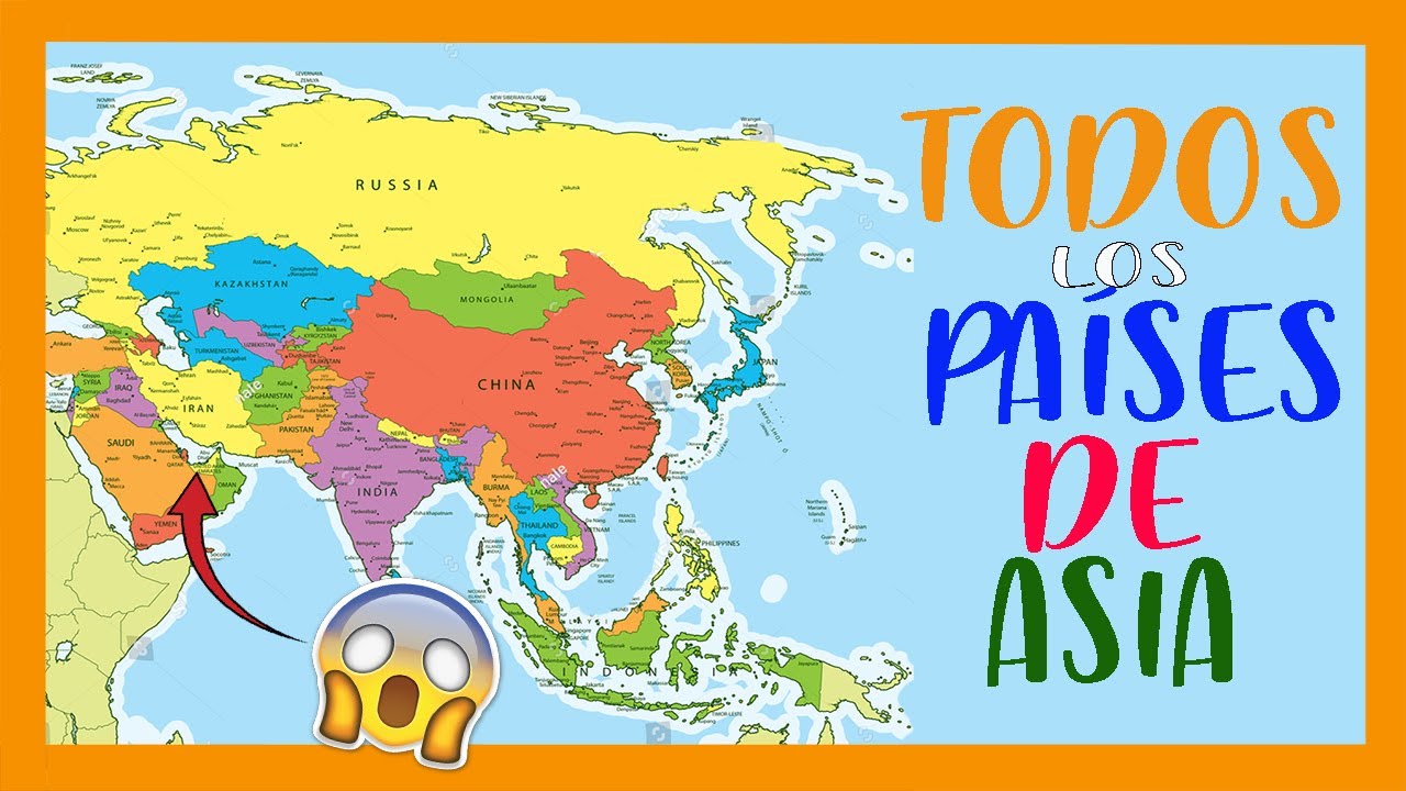 mapa asia interactivo capitales