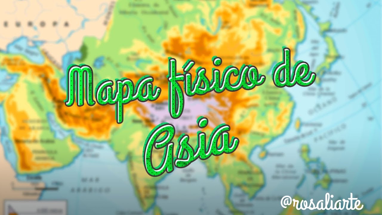 mapa asia rios