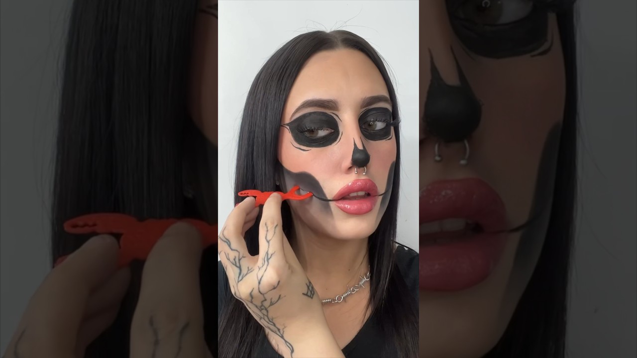 maquillaje de esqueleto