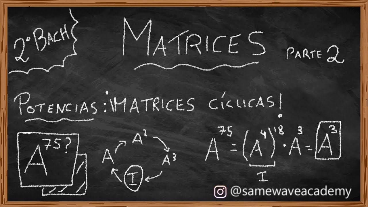 matrices ciclicas
